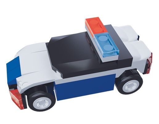 CLA1524 - Coche Patrulla - 44 Piezas - 1