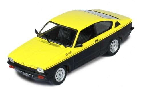 IXOCLC383N - 1976 OPEL Kadett C Coupe GT/E Amarillo y Negro - 1
