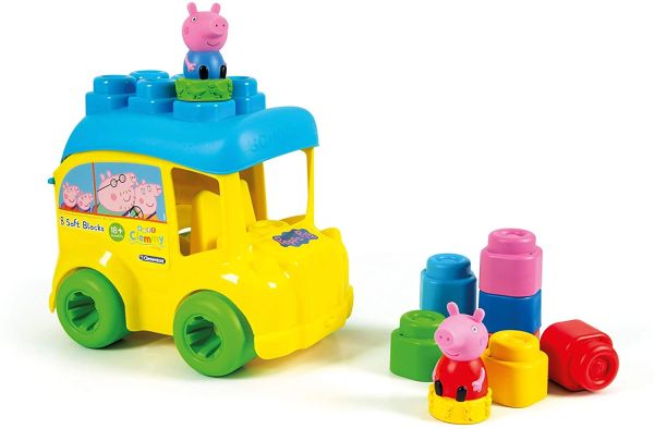CLE17248 - Peppa Pig Bus - 8 Piezas - 1