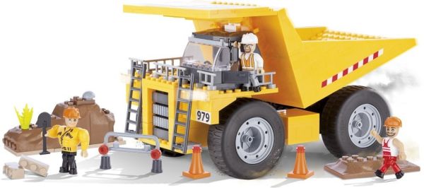 COB1665 - Big Dumper con 3 Personajes - 300 Piezas - 1