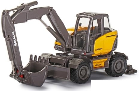 CON2212 - Excavadora de ruedas MECALAC 15MWR con brazo descentrado - 1
