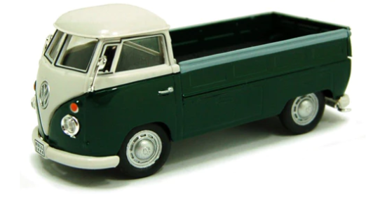 CAR251PND4G - Utilitario en color blanco y pick up VOLKSWAGEN T1 - 1