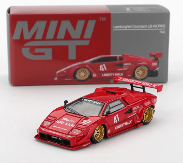 MGT01100-L - LAMBORGHINI Countach LB-Works rojo 2025 - 1