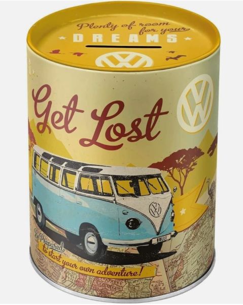 CRMB31503 - Hucha retro VOLKSWAGEN - Let's Get Lost - 1