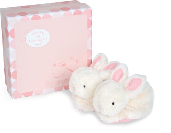 DC1308 - RABBIT CANDY - Pantuflas con cascabel rosa - 0/6 meses - 1