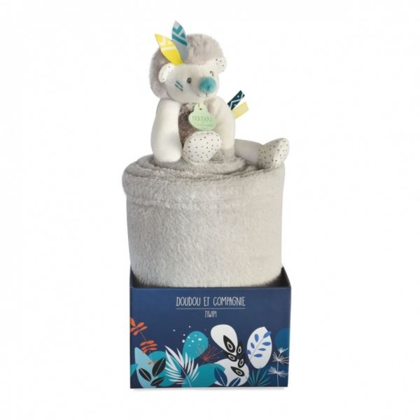 DC3647 - TIWIPI HEDGEHOG - Manta con peluche - 1
