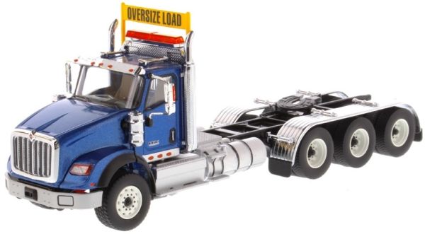DCM71010 - INTERNATIONAL HX620 Day Cab Tridem azul - 1