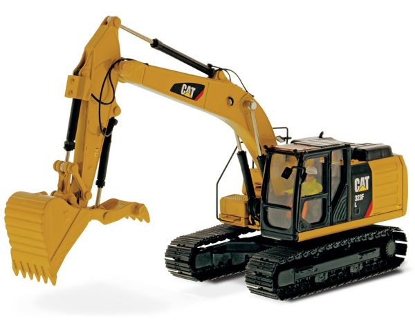 DCM85924 - Excavadora de orugas CATERPILLAR 323F L con conductor y caja metálica - 1