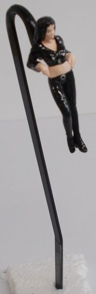 DEM003 - Marcapáginas rígido largo 14 cm con figura Manara Paola - 1