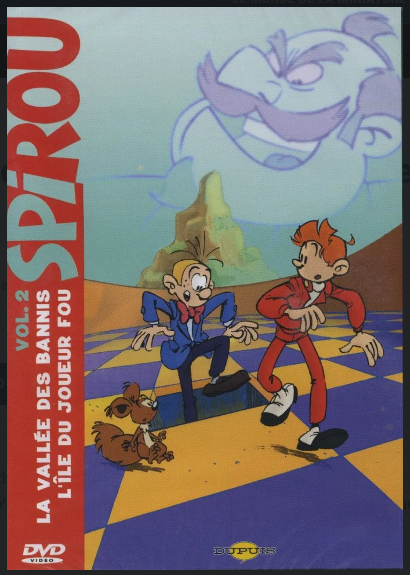 DVD-MTDUP05 - DVD Spirou Vol 2 episodios El valle de los desterrados y La isla del jugador loco - 1