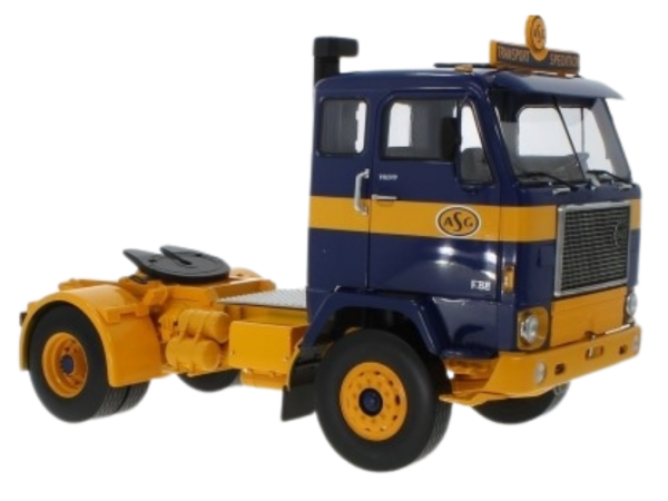 MOD18140 - VOLVO F88 ASG 4x2 1971 Azul y amarillo - 1