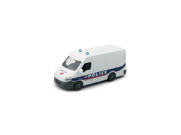NEW19913D - camioneta de policia - 1