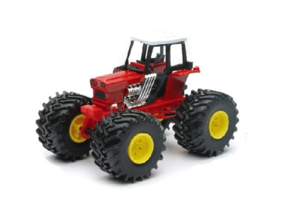 NEW19936F - camión monstruo tractor rojo - 1