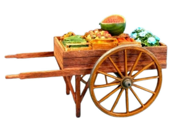 PLS513 - Carro con Verduras. en equipo pintar - 1