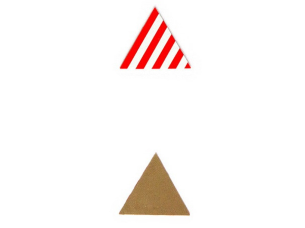 PMAA-208 - Panel plantilla triangular 19 x 16;5 mm - 1