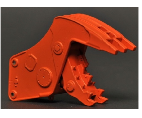 YCC410-2 - Pinza de demolición naranja para excavadora de 30-45 toneladas - 1