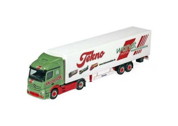 HER159593 - MERCEDES Actros Streamspace con remolque furgón WANDT TEKNO - 1