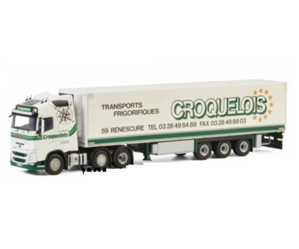 WSI01-2686 - VOLVO FH GL 6x2 con semirrefrigerador CROQUELOIS - 1