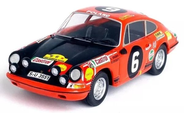 TRODSN127 - PORSCHE 911S #6 Safari por África Oriental 1970 S.ZASADA / M.SOCHACKI - Limitado a 150 ejemplares. - 1