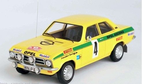 TRODSN44 - OPEL Asconda A #4 1er au rallye Rüsselsheim 1973 W.RÖHRL / J.BERGER - Limitada a 150 ejemplares. - 1