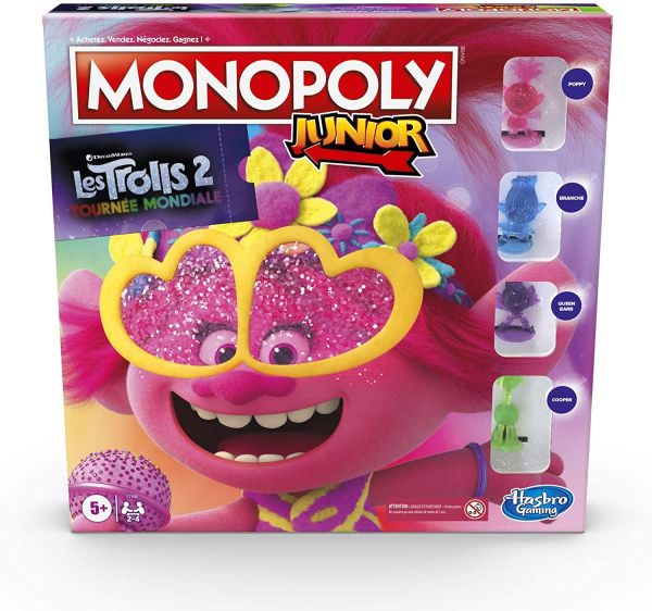 HASE7493101 - MONOPOLY Junior TROLLS 2 - 1