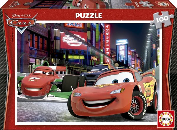 EDU14940 - Puzzle 100 Piezas DISNEY - Cars 2 - 1