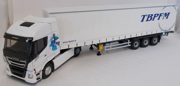 ELI116449 - Transporte de remolque de lona IVECO Stralis XP 4x2 y TAUTLINER TBPFM - 1