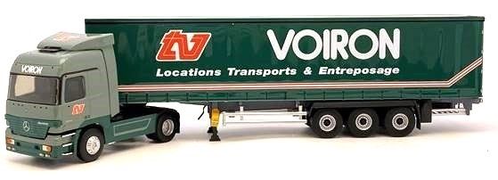 ELI116927 - Remolque MERCEDES BENZ Actros 1844 4x2 y Tautliner Transportes VOIRON - 1