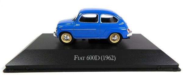 MAGARG04 - FIAT 600D 2 puertas 1962 azul vendido en blister - 1