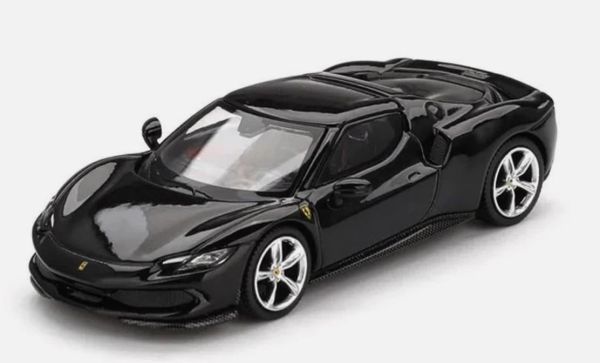 BBRFER64003 - FERRARI 296 GTB 2024 Negro Daytona - 1