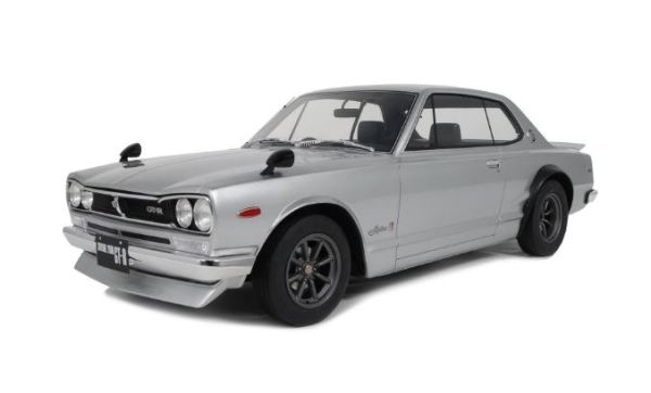 G094 - NISSAN Skyline 2000 GT-R 1971 Plata - 1