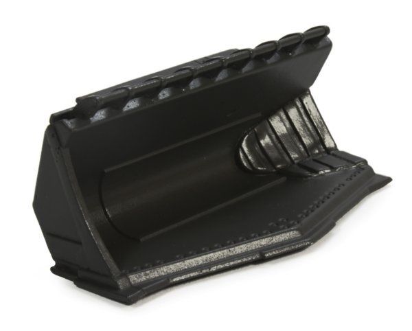 GF46N - GJERSTAD Cucharón lateral negro para cargadora - 1