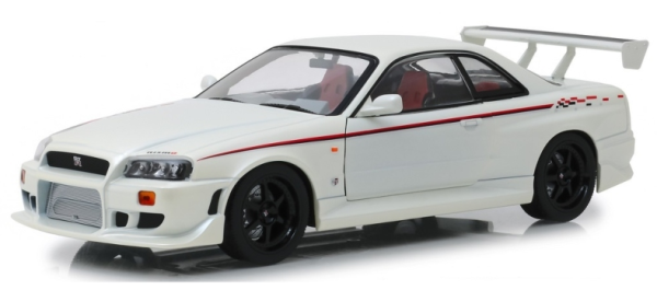 GREEN19049 - NISSAN Skyline GT-R (R34) 1999 blanco perla - 1