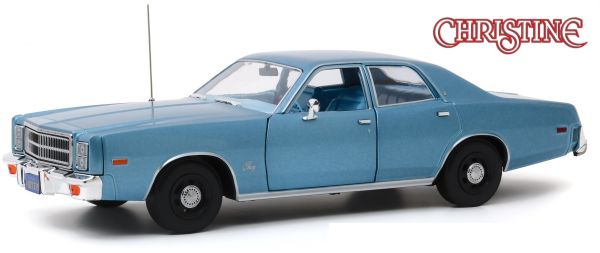GREEN19082 - PLYMOUTH Fury 1977 azul metálico de la película Christine - 1