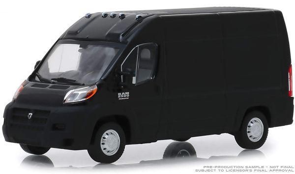 GREEN86153 - DODGE Ram 2500 Promaster 2018 utilitario negro - 1