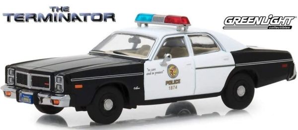 GREEN86534 - DODGE Policía Metropolitana de Mónaco 1977 de la película Terminator 1984 - 1