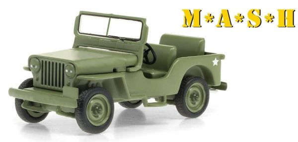 GREEN86592 - JEEP WILLYS CJ-2A 1949 de la serie de televisión americana M*A*S*H 1972-1983 - 1