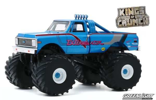 GREEN88033 - Exterminador de camiones monstruo CHEVROLET K-10 1972 - 1