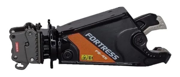 GF118-1-B - Cizallas para chatarra FORTRESS FS45-R negras para excavadoras de hasta 40 toneladas - 1