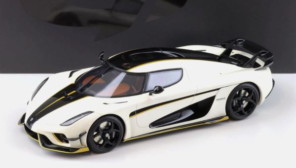 GT913 - KOENIGSEGG Rgera Record 2023 Blanco cristal - 1