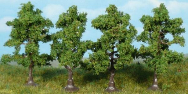 HEK1716 - Lote de 4 arboles frutales 8 cm - 1