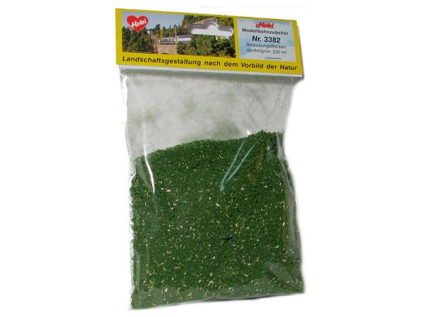 HEK3382 - Bolsa de flocado verde oscuro 200ml - 1