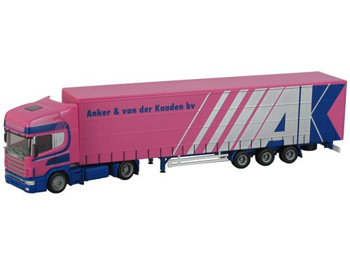 HER1470 - SCANIA 144 4x2 con semirremolque 3 Ejes - ANKER & VAN KAADEN - 1