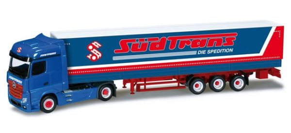 HER301848 - MERCEDES Actros 4x2 con semirremolque 3 Ejes - SUDTRANS - 1