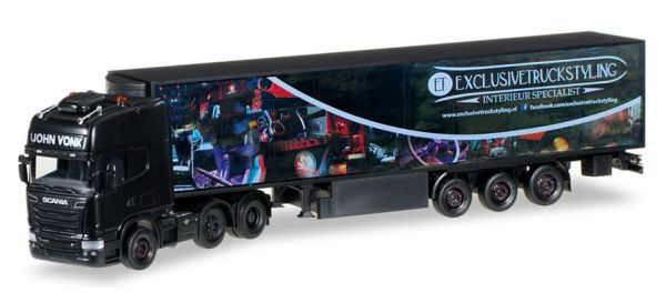 HER307000 - SCANIA R TL 6x4 Transporte John Vonk con semirremolque frigorífico de 3 ejes - 1