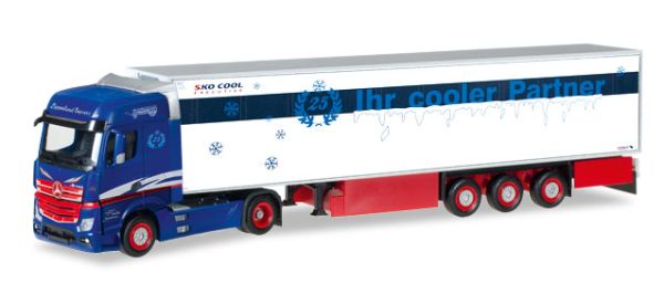HER307178 - MERCEDES BENZ Actros B 4x2 con semirrefrigerador de 3 ejes - 1