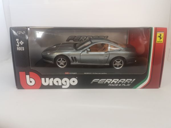 BUR26004GR - FERRARI 550 Maranello Gris - 1