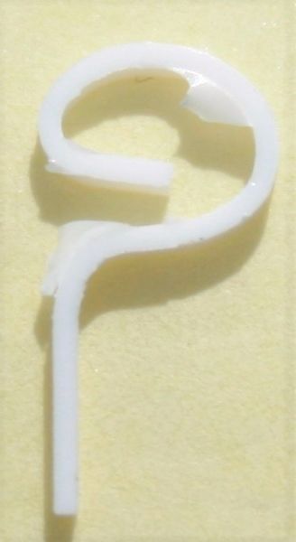 MCP-002B - Dientes de vibrocultivador V3 blancos en una bolsa de 10 piezas - 1