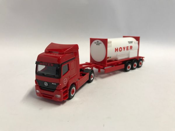HERHOYER - MERCEDES Actros 4x2 con remolque contenedor HOYER - 1