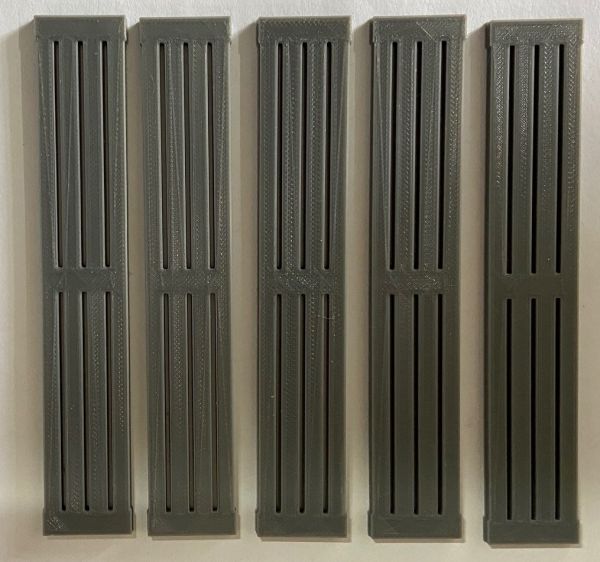 IP41 - 5 rejillas 12 cm - 1